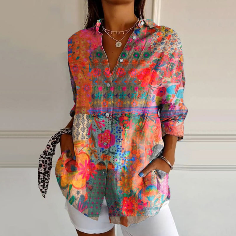 Khanya™ - Floral Charm Blouse