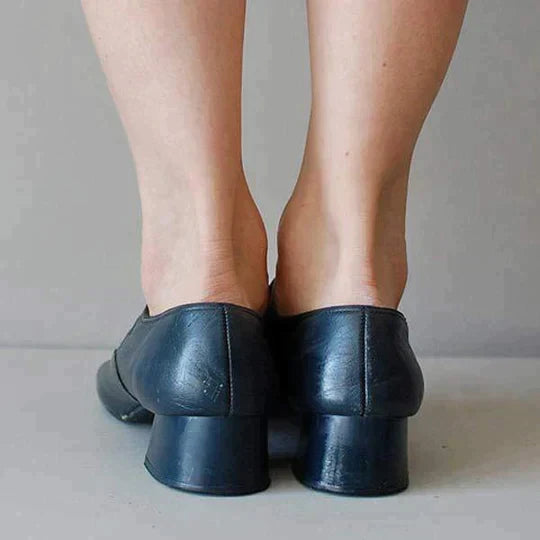 Emily™ - Leather Heel Sandals