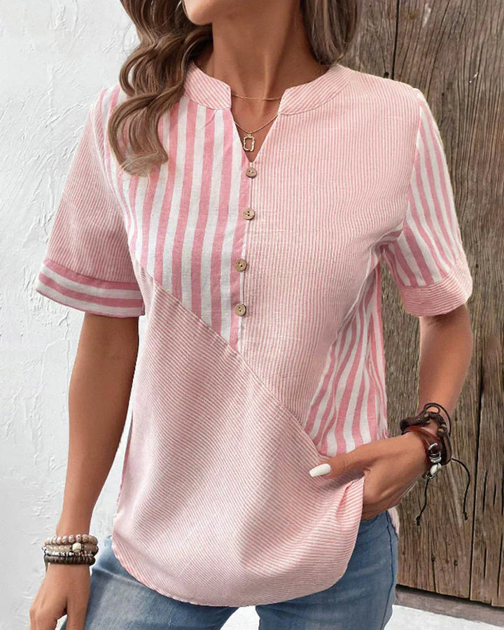 Laila™ - Soft Striped Blouse