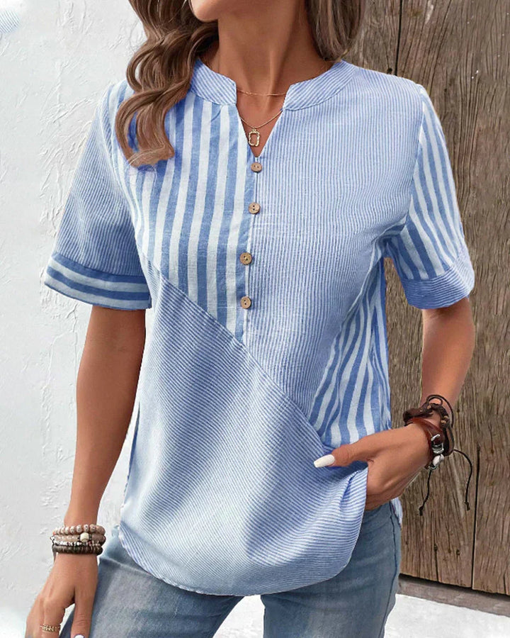 Laila™ - Soft Striped Blouse
